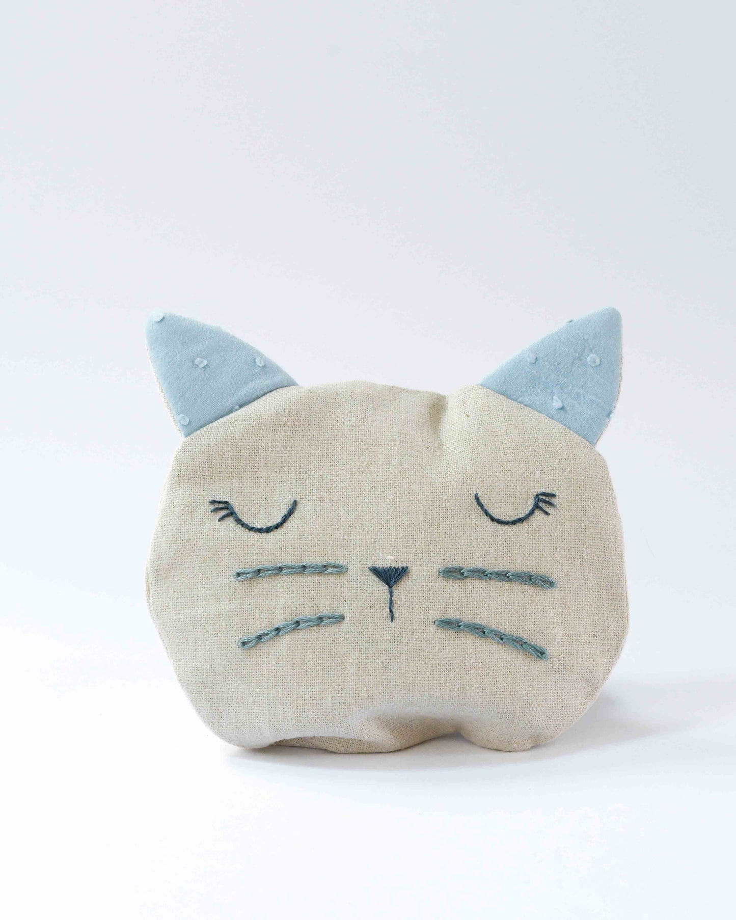 Gatito semillas azul