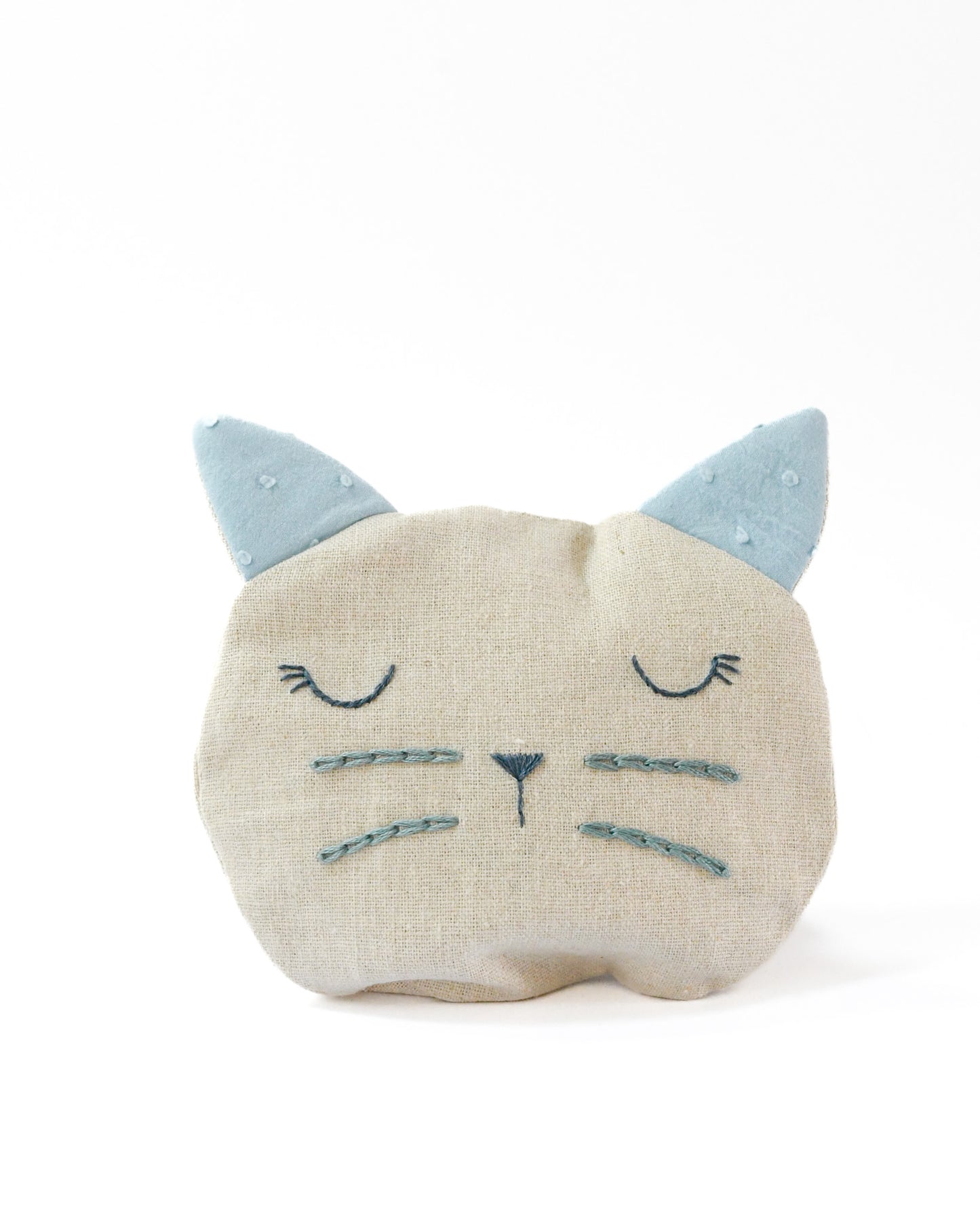 Gatito semillas azul