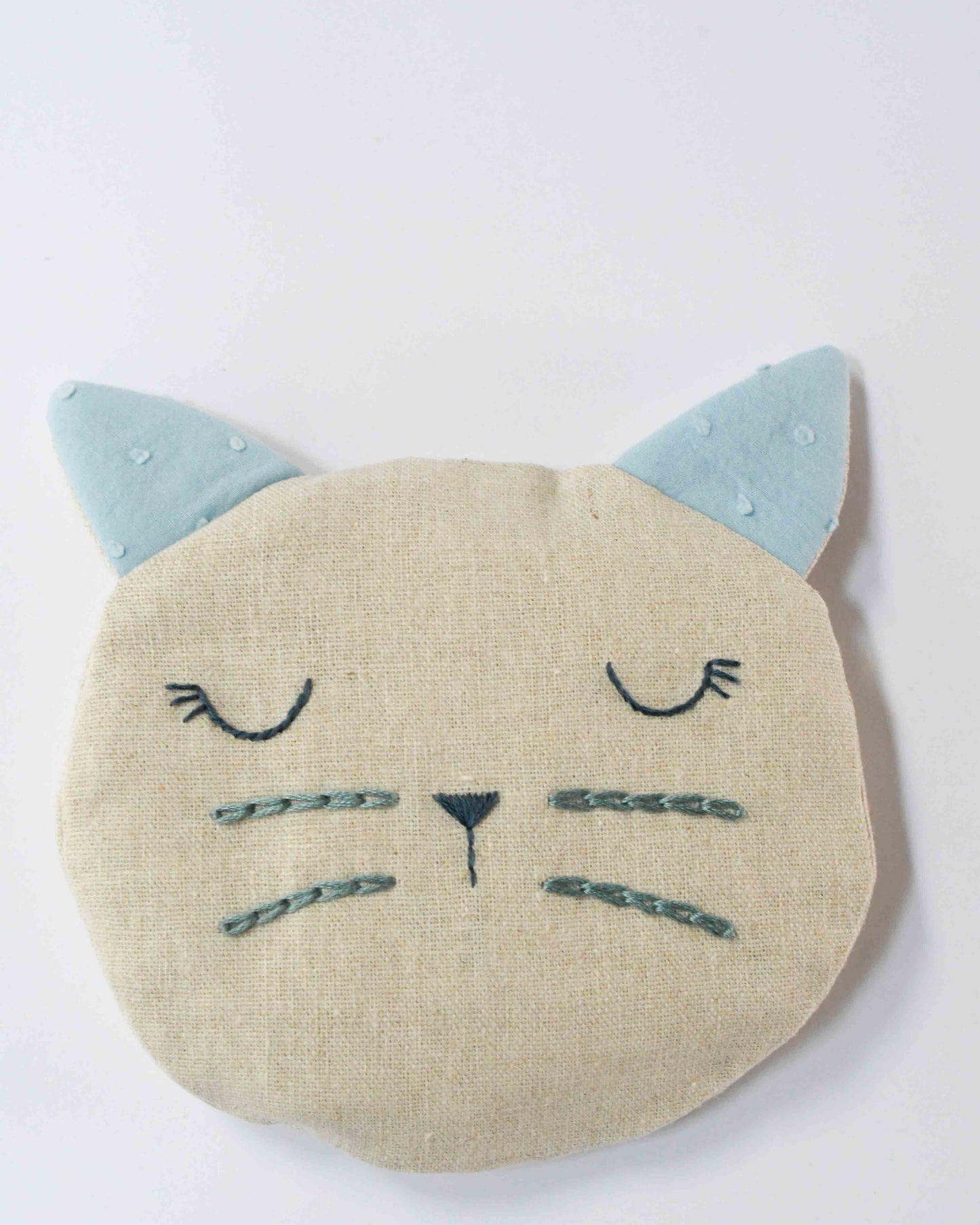 Gatito semillas azul