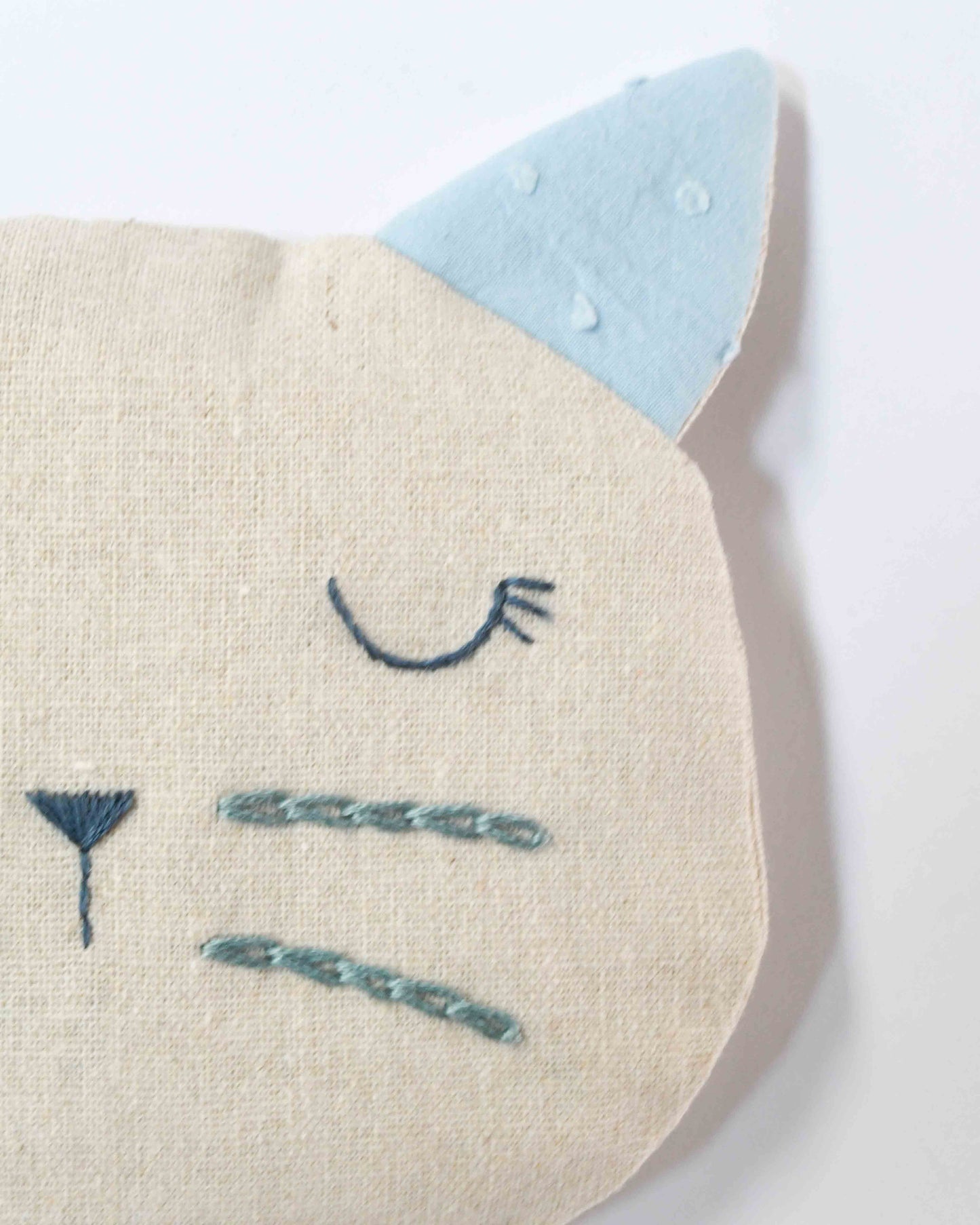 Gatito semillas azul