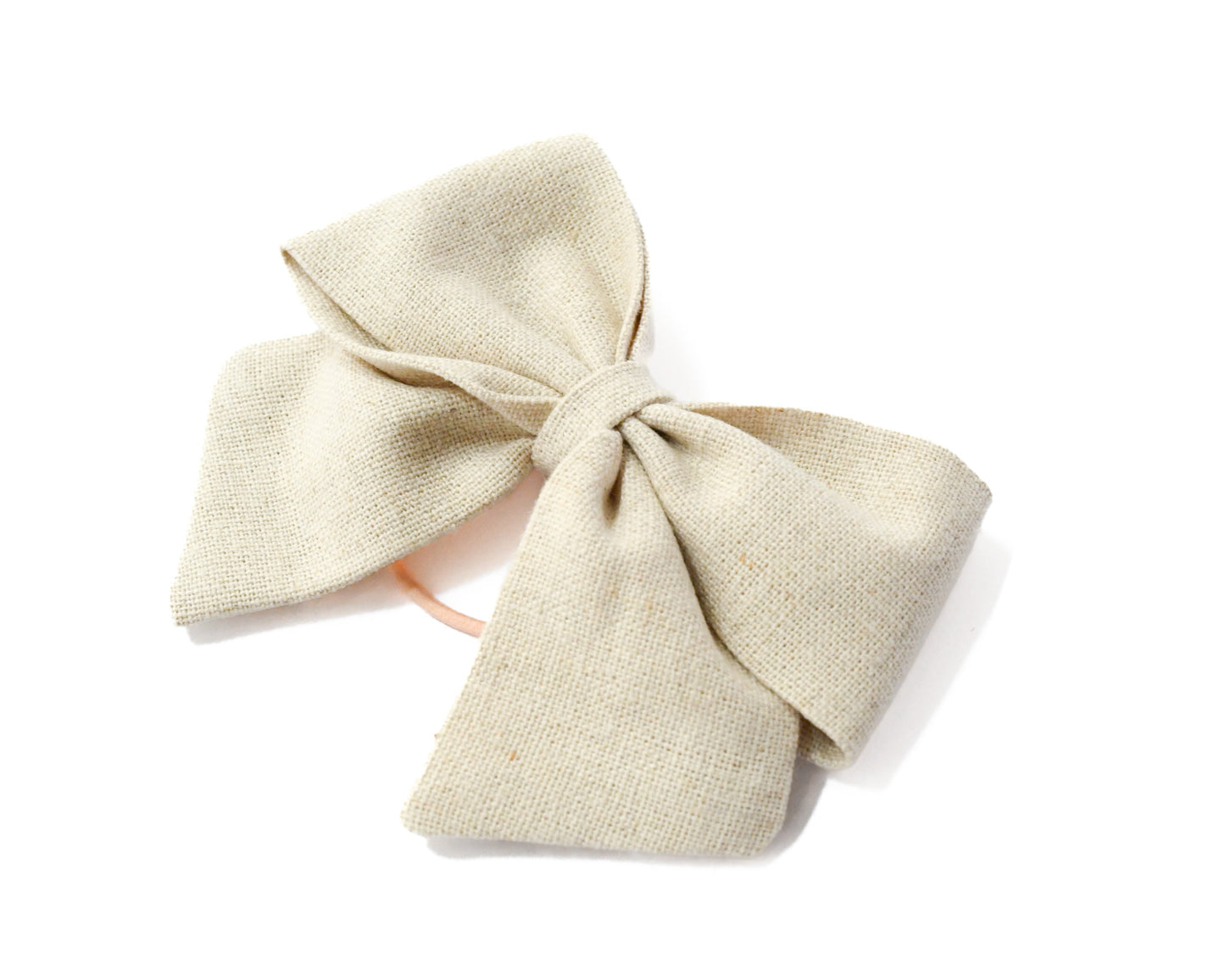 Moños pequeños beige