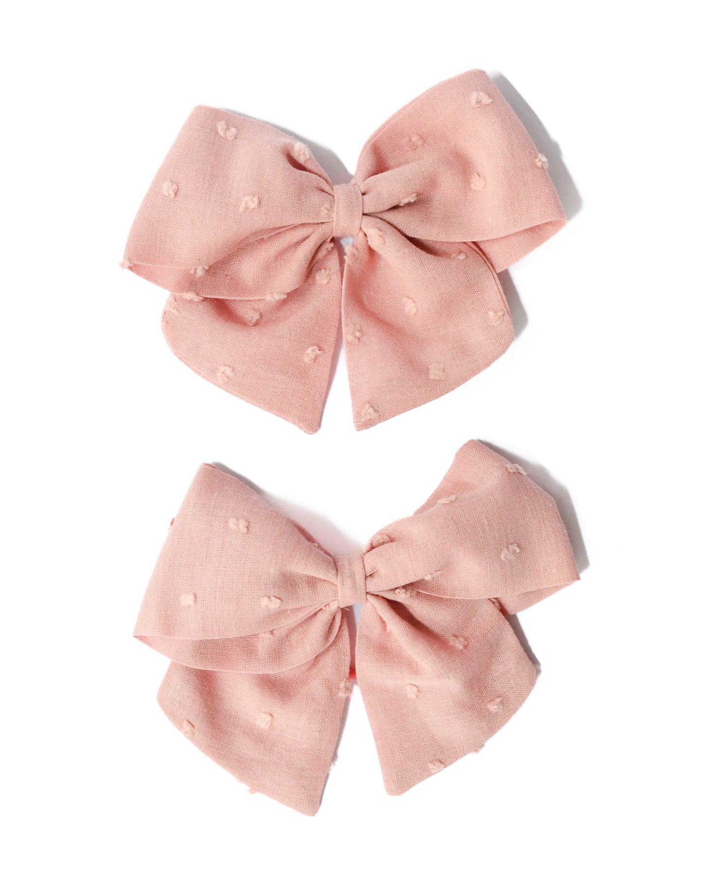 Moños pequeños rosa