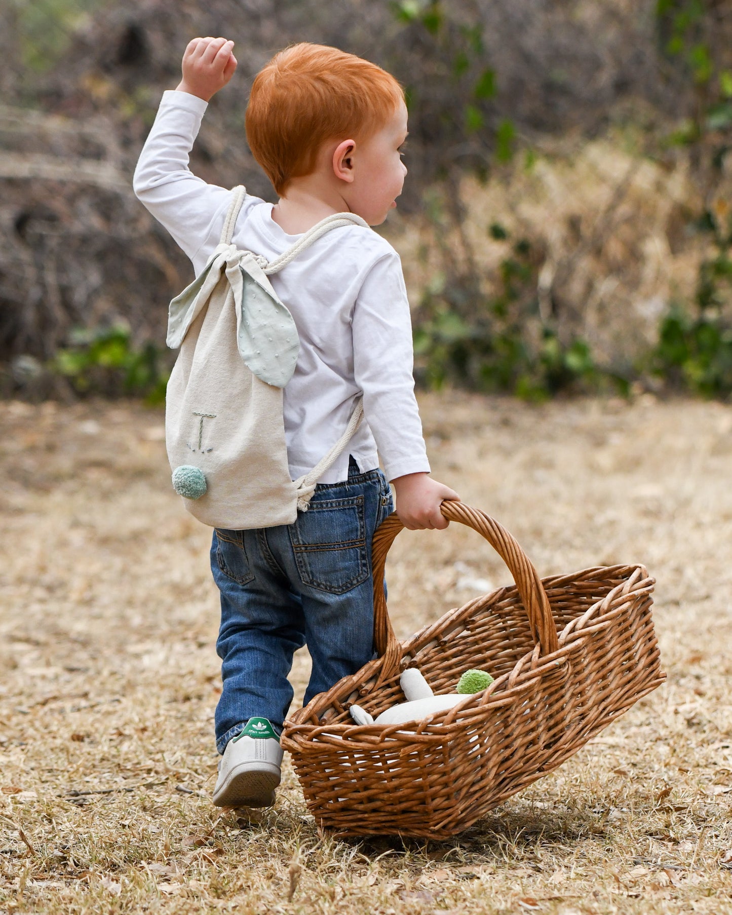 Mochilita conejo personalizada