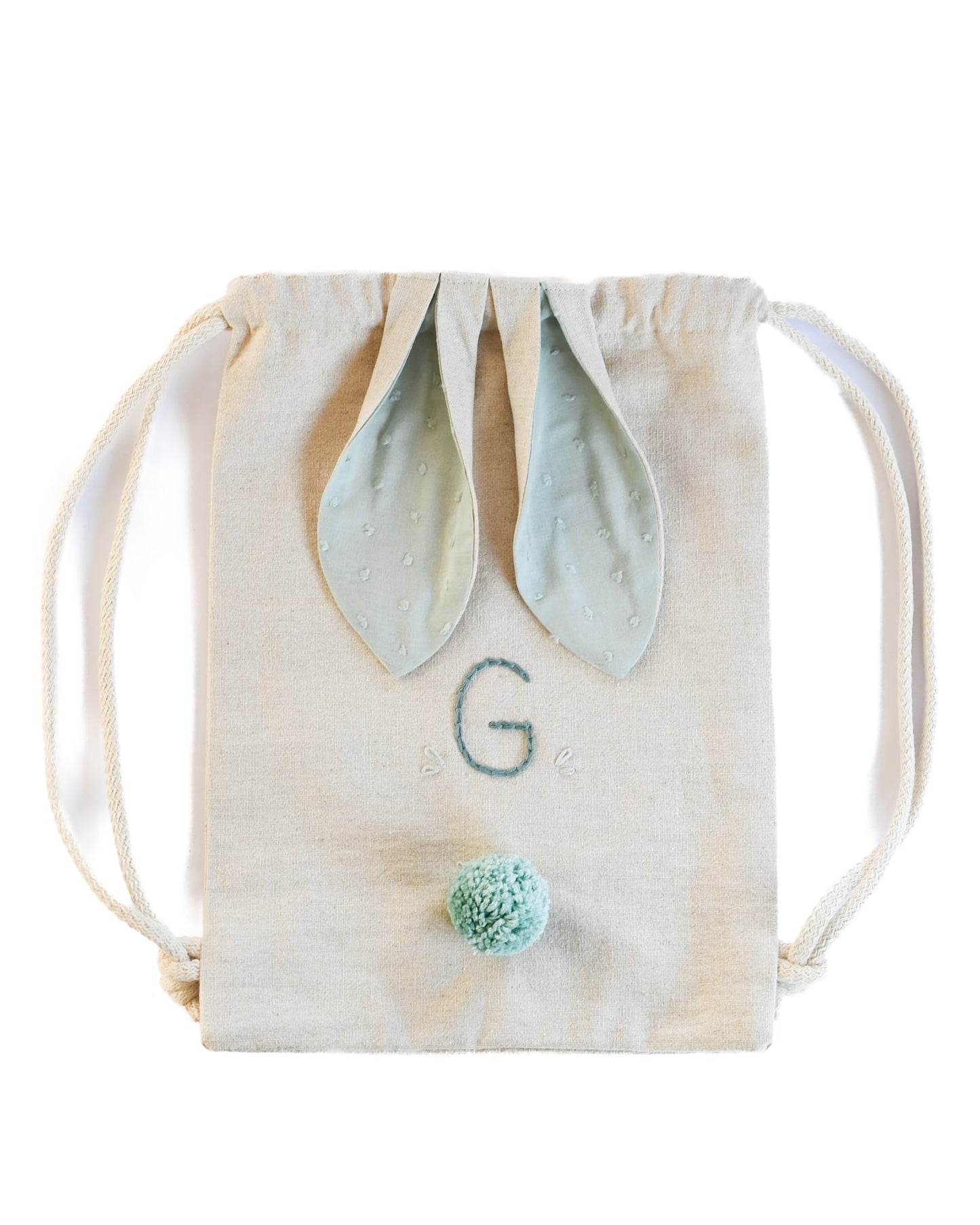 Mochilita conejo personalizada