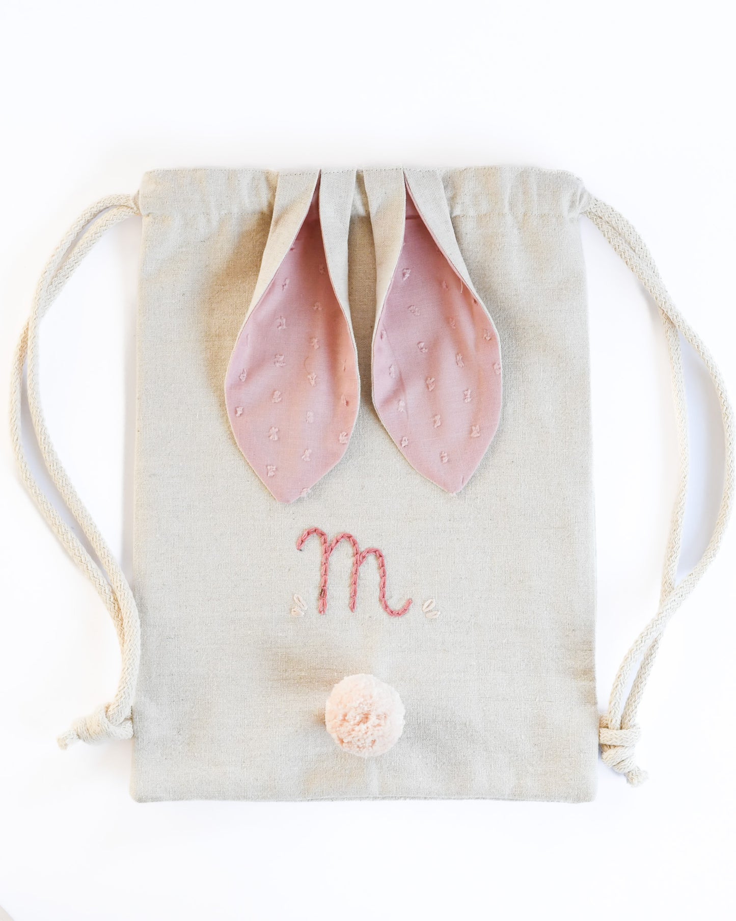 Mochilita conejo personalizada