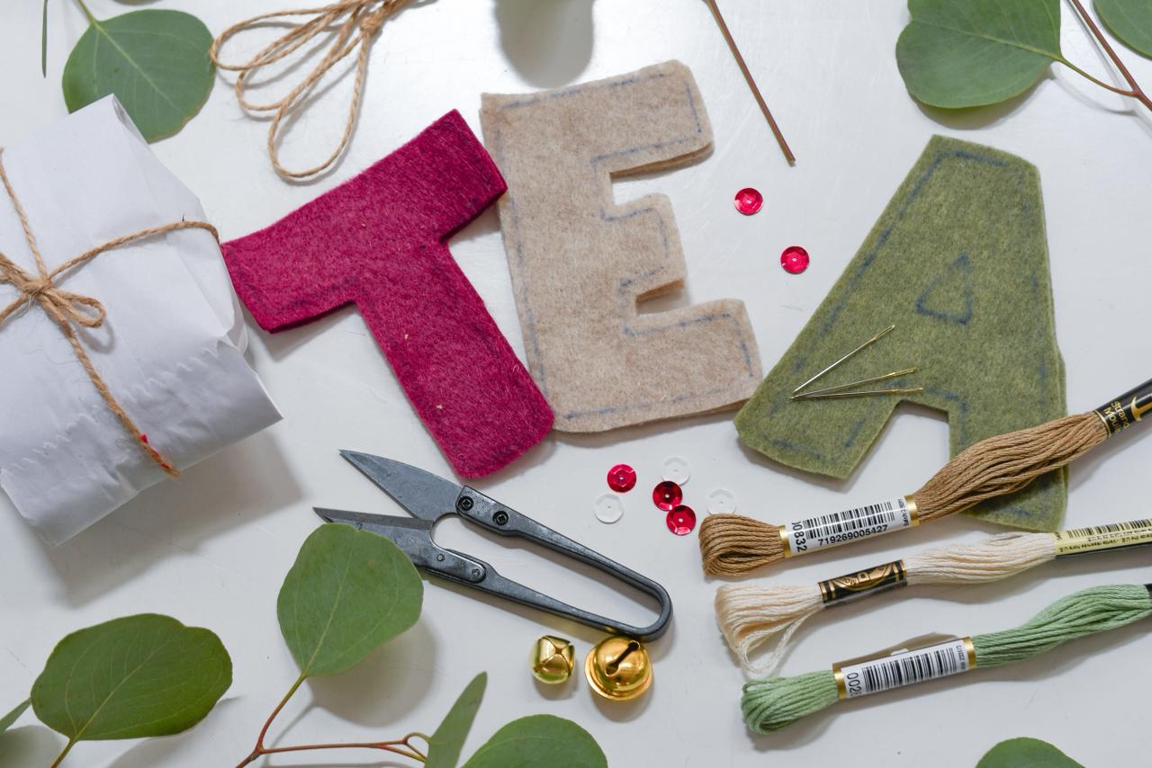 Kit para hacer tus adornos de letras