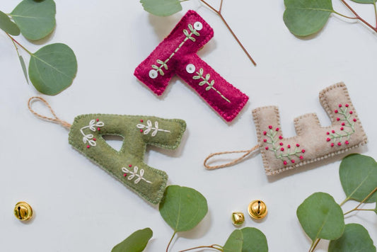 Kit para hacer tus adornos de letras