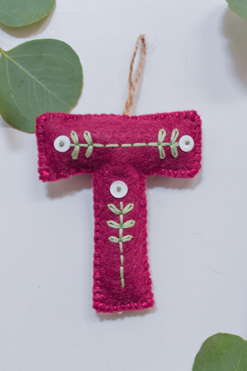 Kit para hacer tus adornos de letras