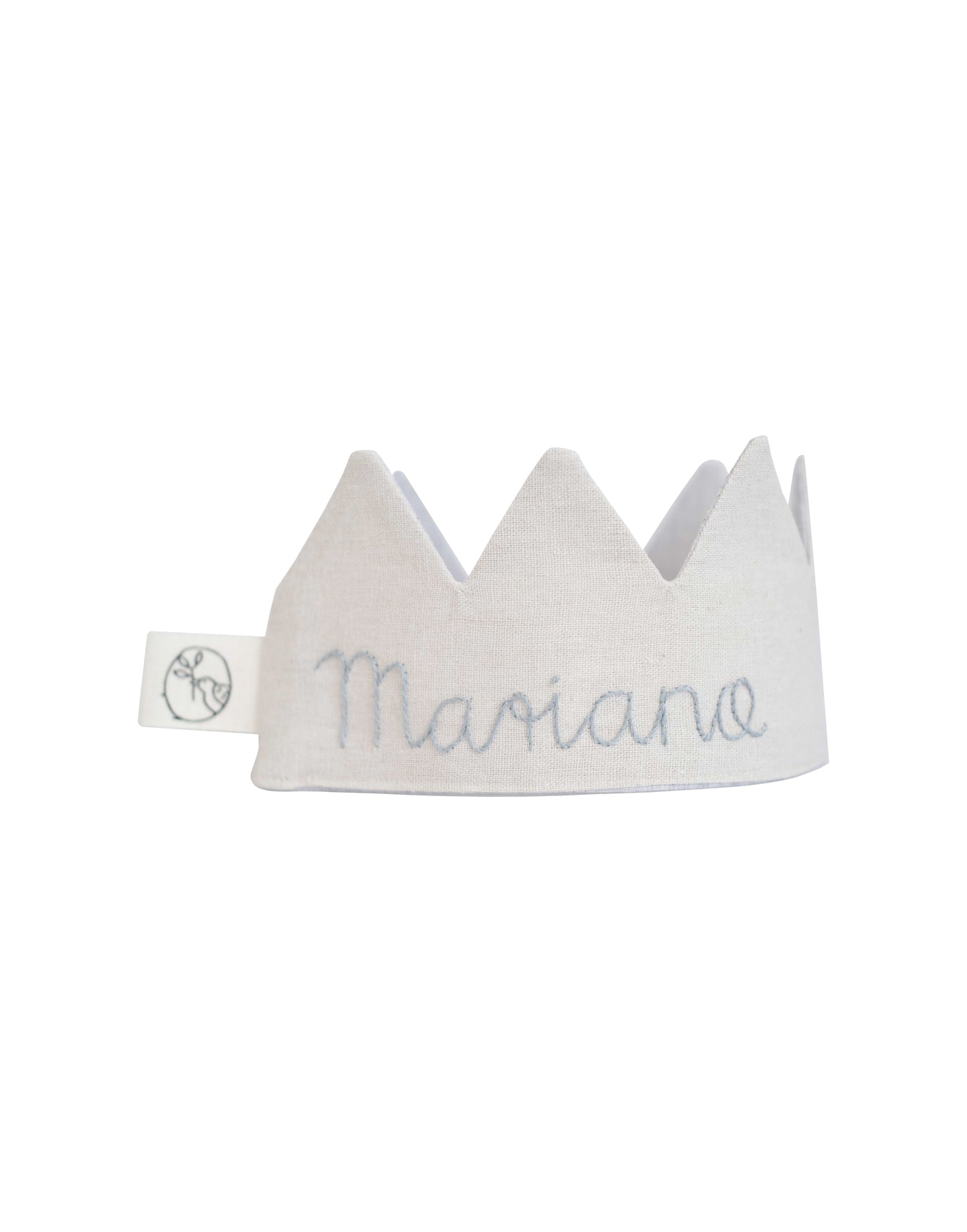 Corona personalizada con nombre